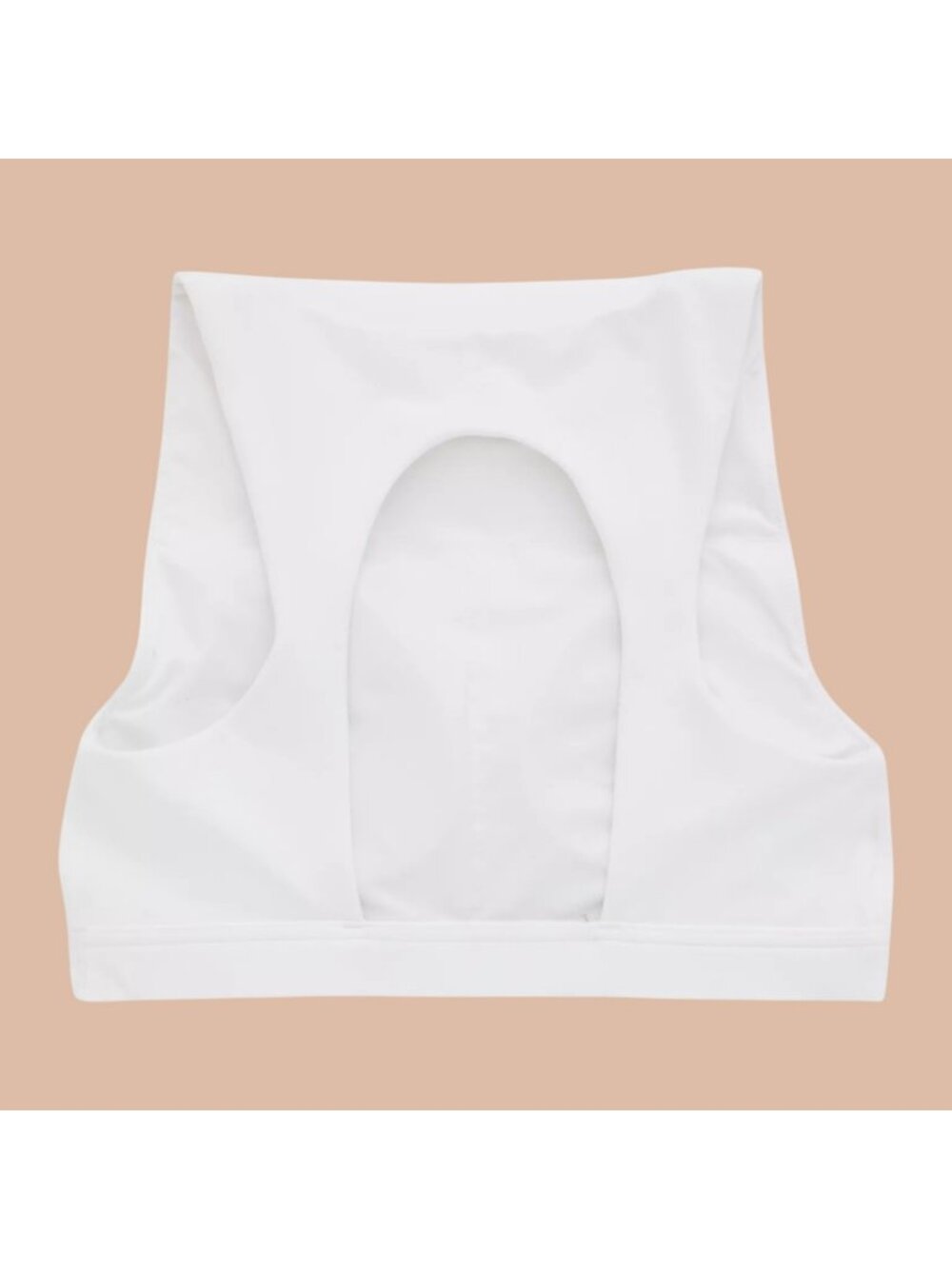 OFFLINE By Aerie High Neck Sports Bra The Hugger White Women's - Picture 7 of 7